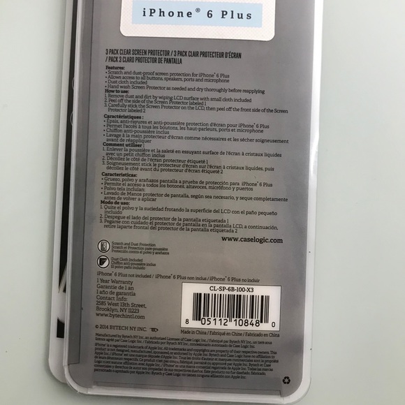 Screen protectors 2- 3 packs (6 ttl) iPhone 6 Plus - Picture 7 of 8